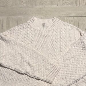 ASOS Cream Cable Knit Sweater